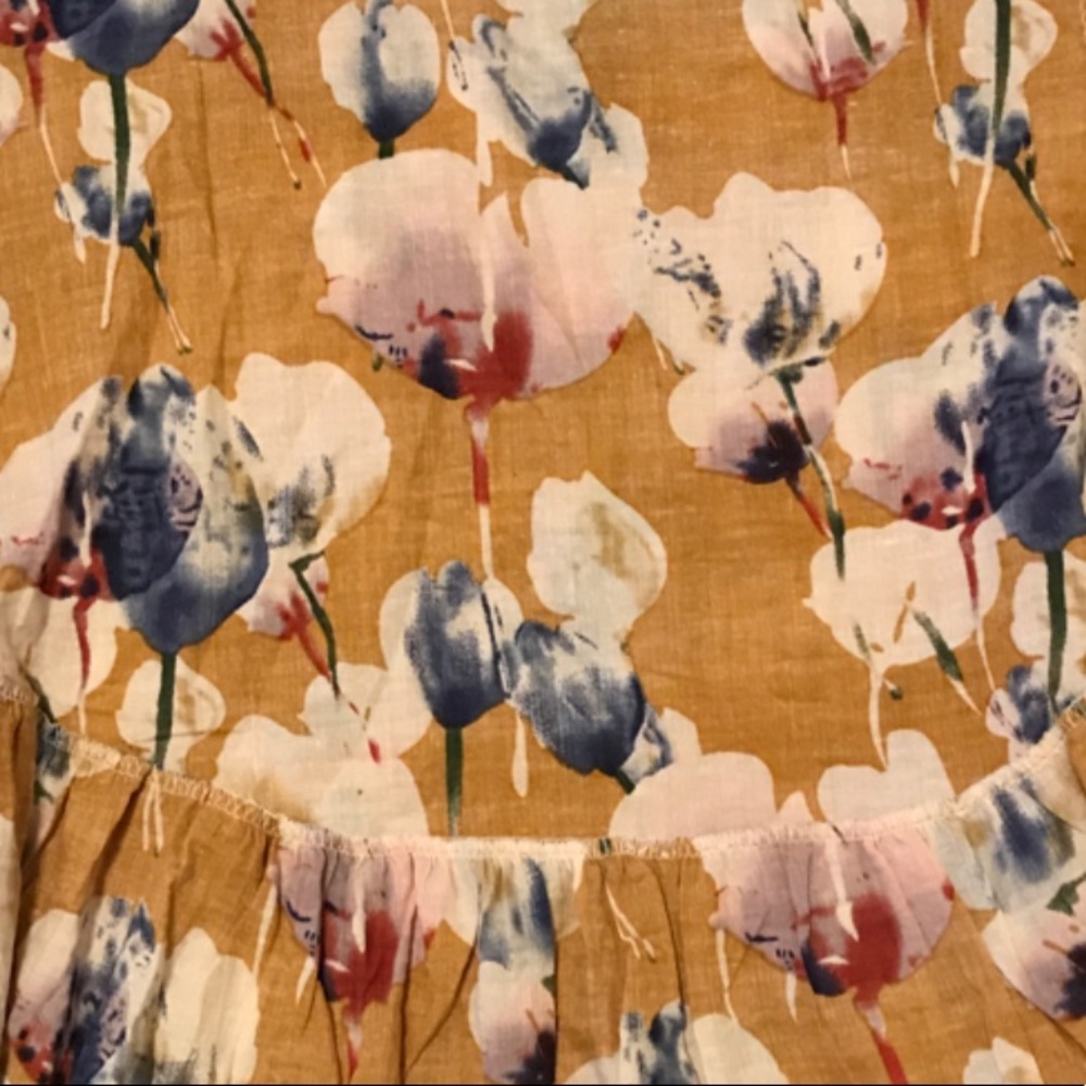 l a s t o n e 🌿 amber orchid // mustard floral - Picture 5 of 5